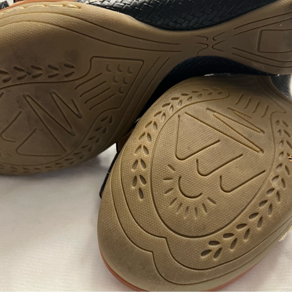 White Mountain Black Woven Mules - Picture 6 of 7